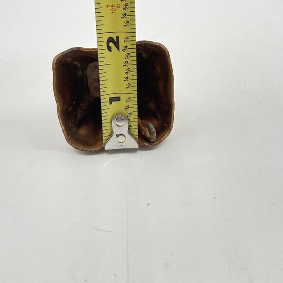 Vintage‎ MCM Brass Service Bell Handheld Call Bell Bar Pub Man Cave Decor Patina - Picture 10 of 10